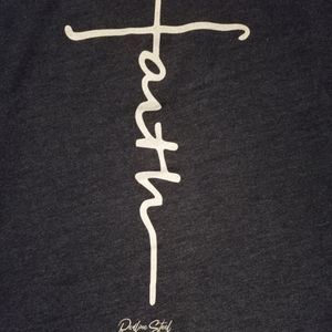 NWOT FAITH REDLINE STEEL EMBROIDERED SHIRT